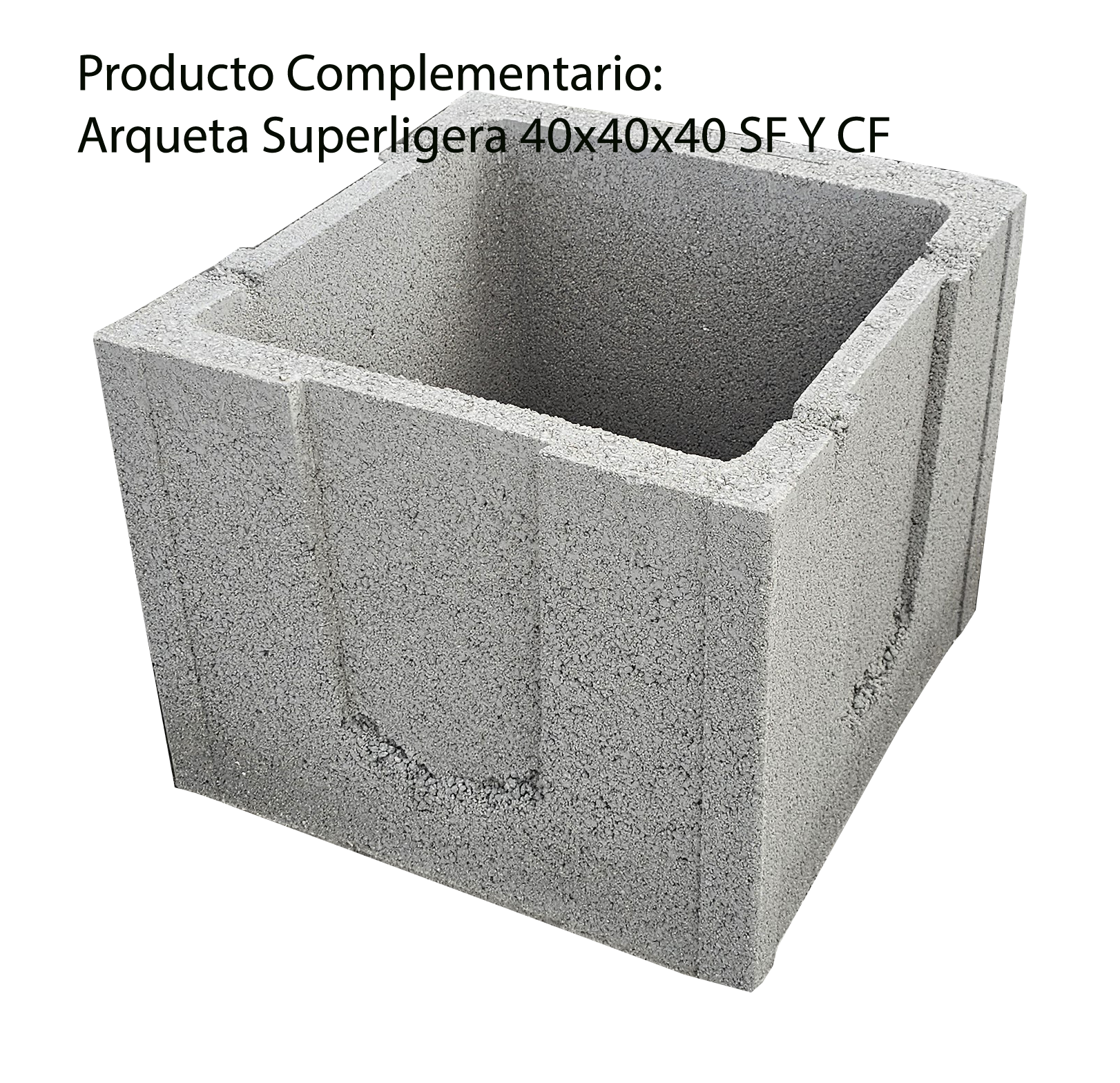 Arqueta 40x40x54 SF - Imagen 2